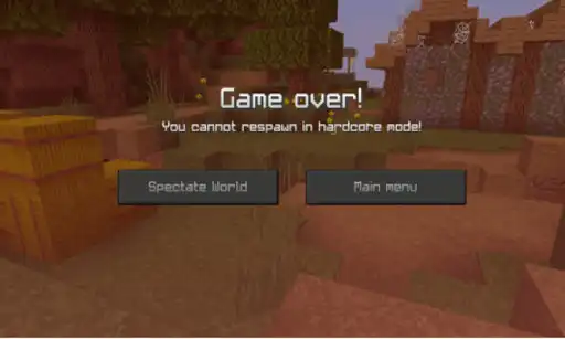 Play Hardcore Mode (Concept ) [1.16+] Addon for MCPE as an online game Hardcore Mode (Concept ) [1.16+] Addon for MCPE with UptoPlay